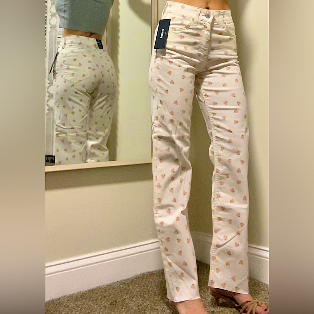 NWT Mavi Barcelona Printed Straight Leg Jeans